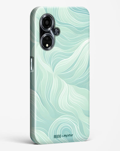Fluidic Air Currents [BREATHE] Hard Case Phone Cover (Oppo)