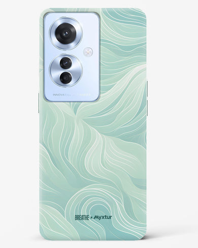 Fluidic Air Currents [BREATHE] Hard Case Phone Cover (Oppo)