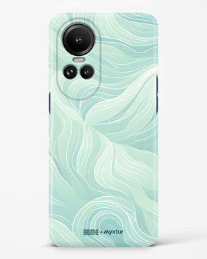 Fluidic Air Currents [BREATHE] Hard Case Phone Cover (Oppo)