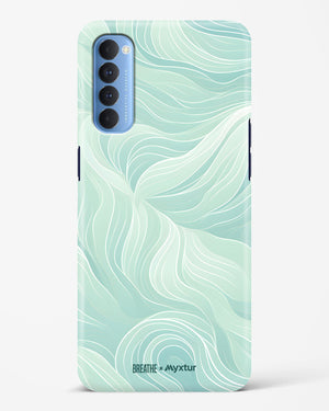 Fluidic Air Currents [BREATHE] Hard Case Phone Cover (Oppo)