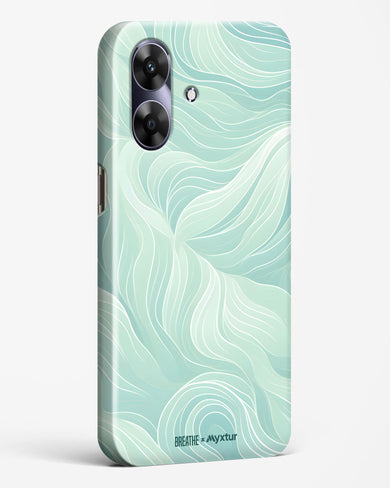 Fluidic Air Currents [BREATHE] Hard Case Phone Cover (Realme)