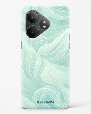 Fluidic Air Currents [BREATHE] Hard Case Phone Cover (Realme)