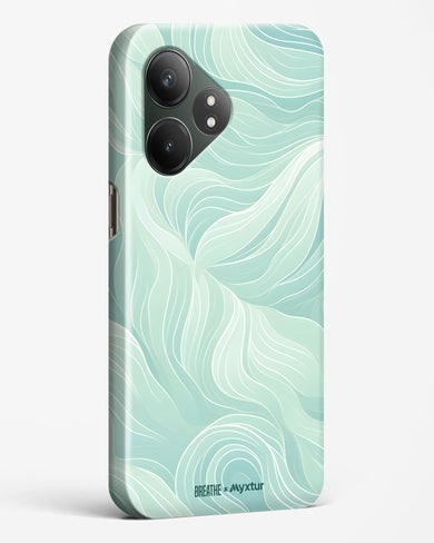Fluidic Air Currents [BREATHE] Hard Case Phone Cover (Realme)