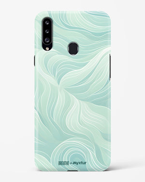 Fluidic Air Currents [BREATHE] Hard Case Phone Cover (Samsung)