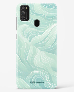 Fluidic Air Currents [BREATHE] Hard Case Phone Cover (Samsung)