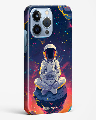 Galaxy at Peace [BREATHE] Hard Case Phone Cover (Apple)