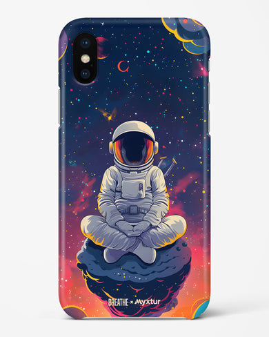 Galaxy at Peace [BREATHE] Hard Case Phone Cover (Apple)