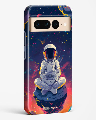 Galaxy at Peace [BREATHE] Hard Case Phone Cover (Google)