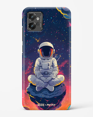 Galaxy at Peace [BREATHE] Hard Case Phone Cover (Motorola)