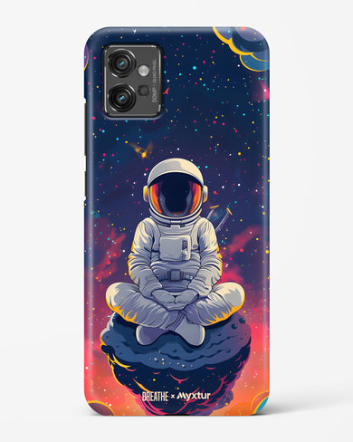 Galaxy at Peace [BREATHE] Hard Case Phone Cover (Motorola)