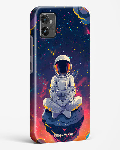 Galaxy at Peace [BREATHE] Hard Case Phone Cover (Motorola)