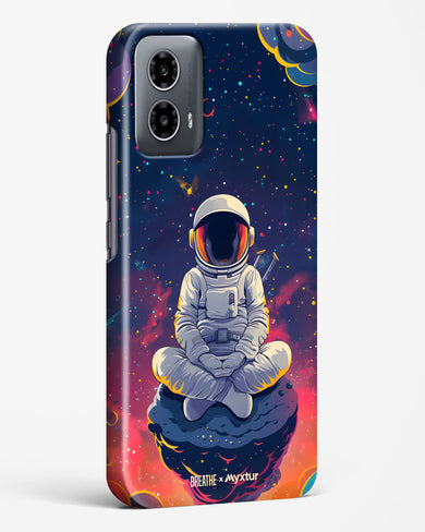 Galaxy at Peace [BREATHE] Hard Case Phone Cover (Motorola)