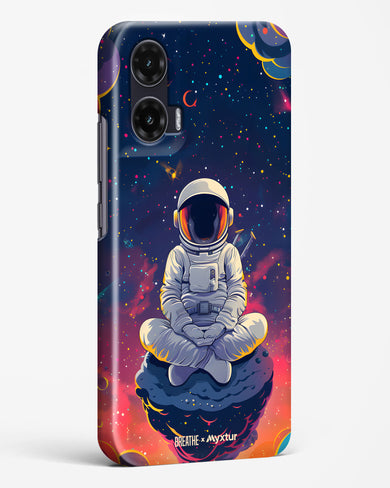 Galaxy at Peace [BREATHE] Hard Case Phone Cover (Motorola)