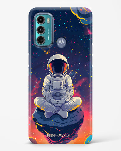 Galaxy at Peace [BREATHE] Hard Case Phone Cover (Motorola)