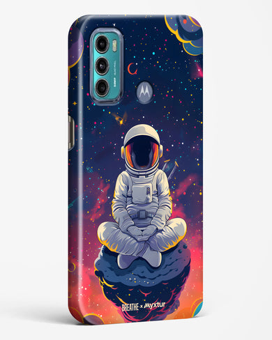 Galaxy at Peace [BREATHE] Hard Case Phone Cover (Motorola)