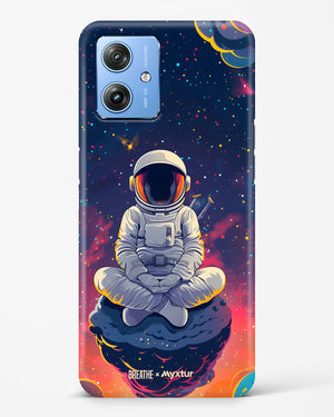 Galaxy at Peace [BREATHE] Hard Case Phone Cover (Motorola)