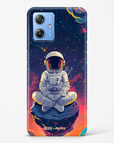 Galaxy at Peace [BREATHE] Hard Case Phone Cover (Motorola)