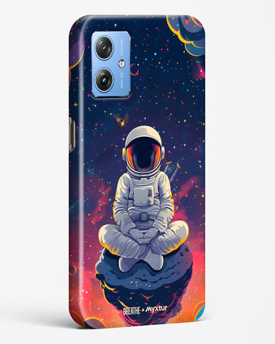 Galaxy at Peace [BREATHE] Hard Case Phone Cover (Motorola)