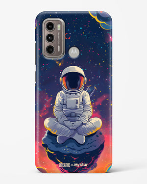 Galaxy at Peace [BREATHE] Hard Case Phone Cover (Motorola)