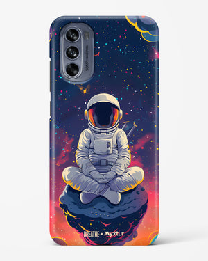 Galaxy at Peace [BREATHE] Hard Case Phone Cover (Motorola)