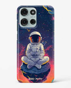 Galaxy at Peace [BREATHE] Hard Case Phone Cover (Motorola)