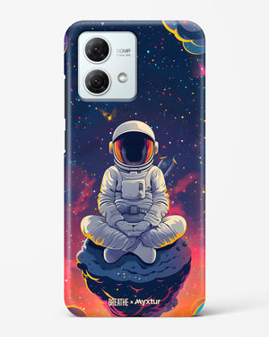 Galaxy at Peace [BREATHE] Hard Case Phone Cover (Motorola)