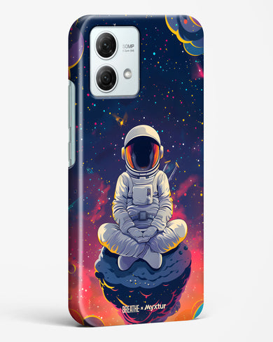 Galaxy at Peace [BREATHE] Hard Case Phone Cover (Motorola)
