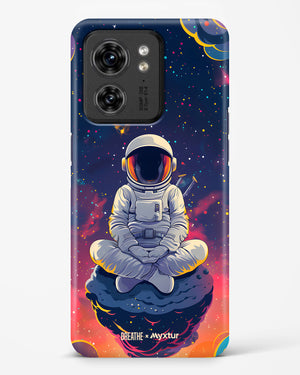 Galaxy at Peace [BREATHE] Hard Case Phone Cover (Motorola)