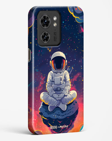 Galaxy at Peace [BREATHE] Hard Case Phone Cover (Motorola)