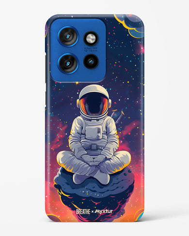 Galaxy at Peace [BREATHE] Hard Case Phone Cover (Motorola)