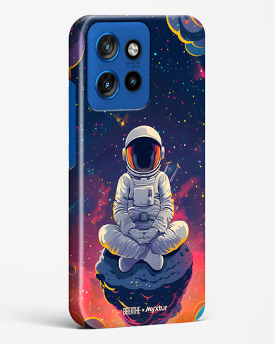 Galaxy at Peace [BREATHE] Hard Case Phone Cover (Motorola)