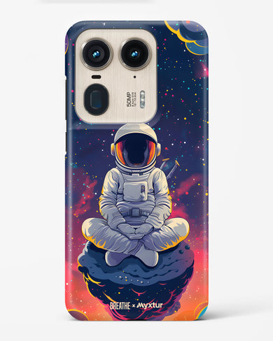 Galaxy at Peace [BREATHE] Hard Case Phone Cover (Motorola)