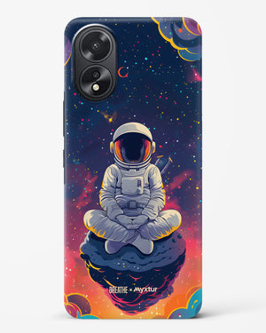 Galaxy at Peace [BREATHE] Hard Case Phone Cover (Oppo)