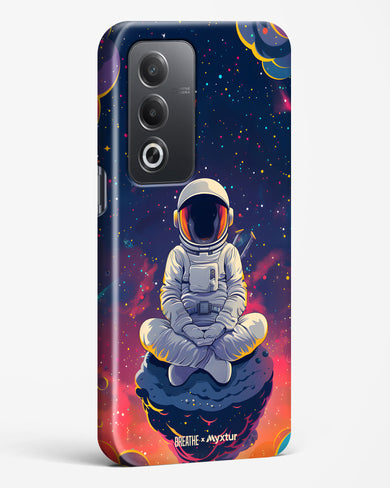 Galaxy at Peace [BREATHE] Hard Case Phone Cover (Oppo)