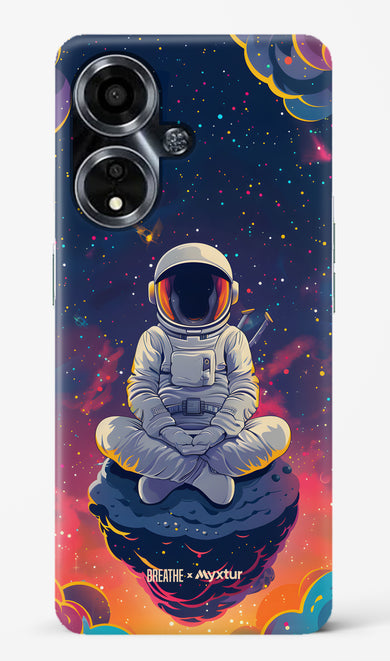 Galaxy at Peace [BREATHE] Hard Case Phone Cover (Oppo)