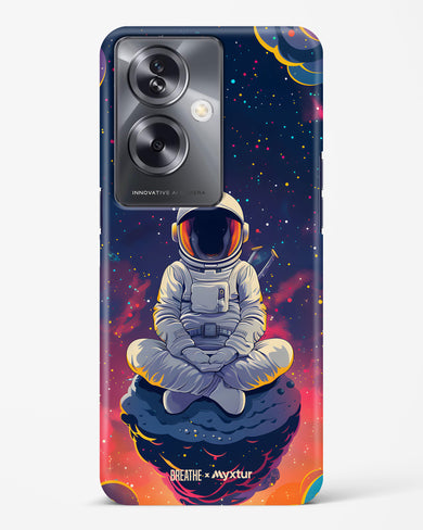 Galaxy at Peace [BREATHE] Hard Case Phone Cover (Oppo)