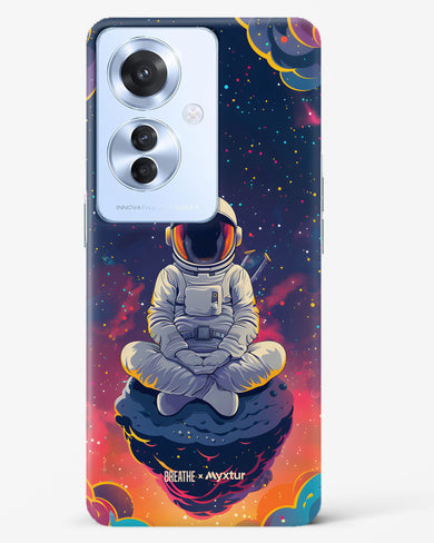 Galaxy at Peace [BREATHE] Hard Case Phone Cover (Oppo)