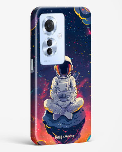 Galaxy at Peace [BREATHE] Hard Case Phone Cover (Oppo)