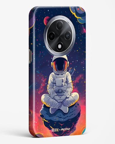Galaxy at Peace [BREATHE] Hard Case Phone Cover (Oppo)