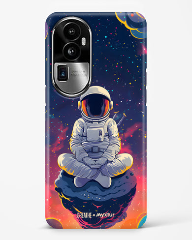 Galaxy at Peace [BREATHE] Hard Case Phone Cover (Oppo)