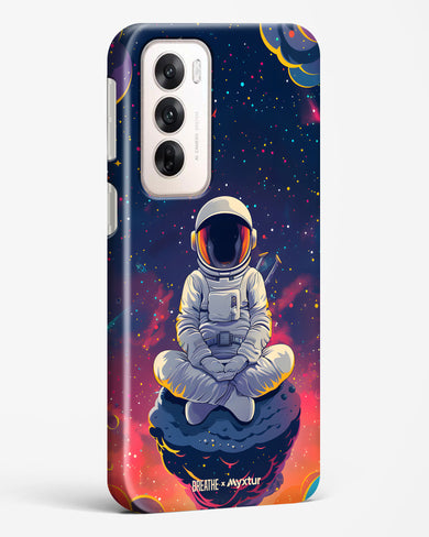 Galaxy at Peace [BREATHE] Hard Case Phone Cover (Oppo)