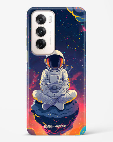 Galaxy at Peace [BREATHE] Hard Case Phone Cover (Oppo)