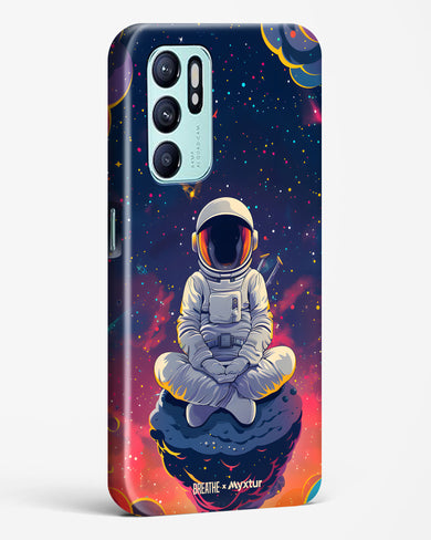 Galaxy at Peace [BREATHE] Hard Case Phone Cover (Oppo)