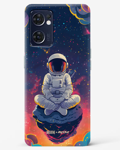 Galaxy at Peace [BREATHE] Hard Case Phone Cover (Oppo)