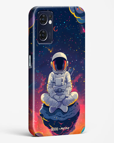 Galaxy at Peace [BREATHE] Hard Case Phone Cover (Oppo)