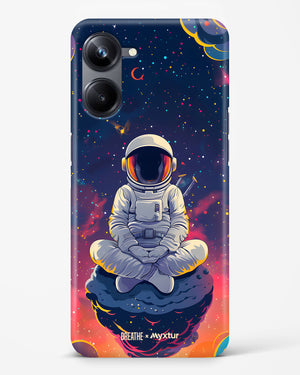 Galaxy at Peace [BREATHE] Hard Case Phone Cover (Realme)