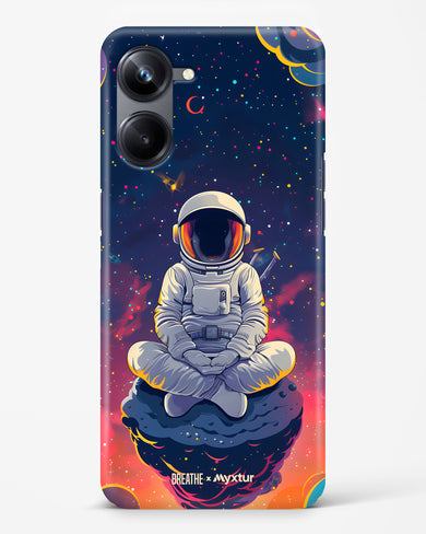 Galaxy at Peace [BREATHE] Hard Case Phone Cover (Realme)