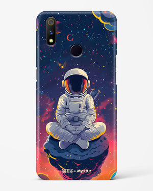 Galaxy at Peace [BREATHE] Hard Case Phone Cover (Realme)