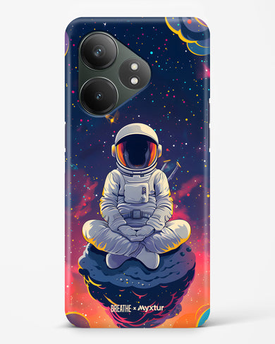 Galaxy at Peace [BREATHE] Hard Case Phone Cover (Realme)