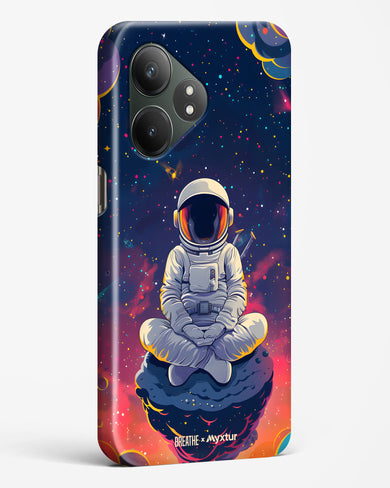 Galaxy at Peace [BREATHE] Hard Case Phone Cover (Realme)